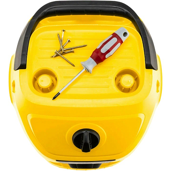 Пылесос Karcher WD3 S 1000Вт чёрный/желтый