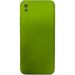 Задняя накладка SILICONE COVER для Xiaomi Redmi 9A №08 Зеленый