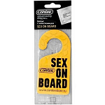 Ароматизатор CONTEX ORG SEX ON BOARD аромат розы с цитрусовыми нотами (картон)