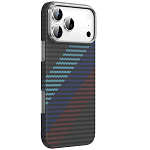 Задняя накладка KEEPHONE KEVILAR WOVEN MAGSAFE CASE для iPhone 17 PRO MAX (4-INTERMIXED)