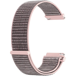 Универсальный нейлоновый ремешок LYAMBDA 22mm Rose Gold (DS-GN-03-22-GL)