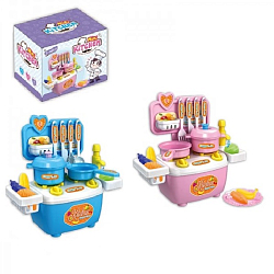 Набор кухня, плита с посудой МИКС S075-1 S381-H40024