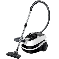Моющий пылесос BOSCH BWD421PRO, белый/черный