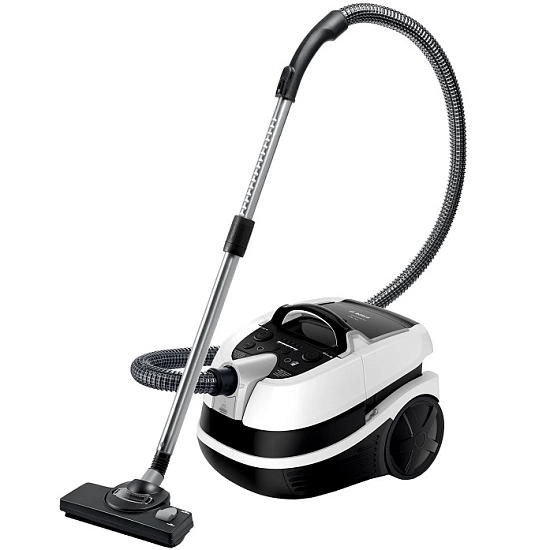 Моющий пылесос BOSCH BWD421PRO, белый/черный