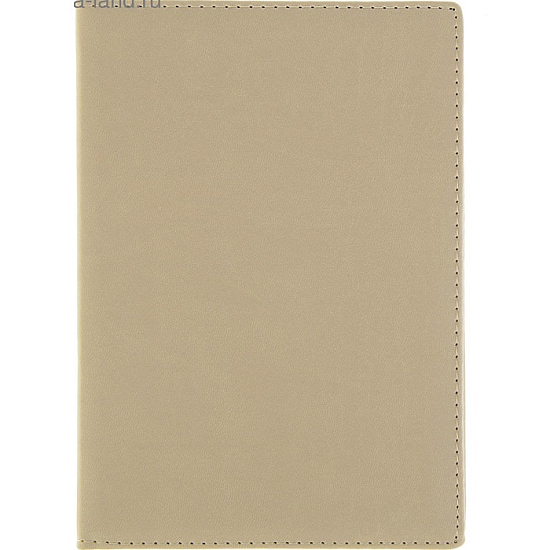 Ежедневник недатированный А5, 160 листов Velvet, бежевый 2803967