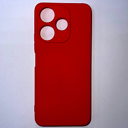 Задняя накладка ZIBELINO Soft Case для Xiaomi Redmi 13 4G (красный)