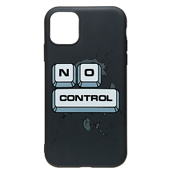 Задняя накладка SC302 для iPhone 11 (013) (black)