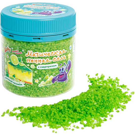 Соль с сюрпризом «Baffy», цвет: зелёный, в банке