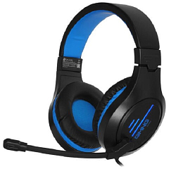 Наушники OKLICK HS-L325G черный/синий