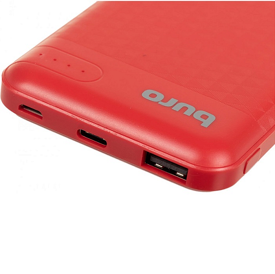 Внешний АКБ BURO BP10G (10000mAh) красный (BP10G10PRD)