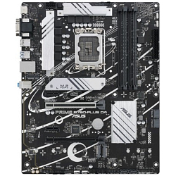 Материнская плата ASUS PRIME B760-PLUS D4, LGA 1700, Intel B760, 4xDDR4, 4xSATA, 3xM.2, 1xPCIe 4.0 x4, 1xPCIe 5.0 x16, 1xHDMI, 1xDP, 1xVGA, 1x 2.5Gb L