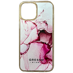Задняя накладка GRESSO для iPhone 12 Pro Max. Коллекция "Skyfall". Модель "French Rose".