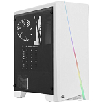 Корпус AEROCOOL Cylon White без БП, боковое окно, с Card Reader, ATX