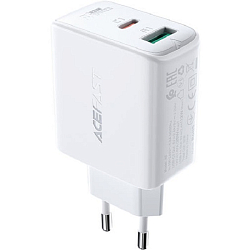 Сетевое ЗУ 1USB/1Type-C ACEFAST A5, белый, 32Вт (6974316280125)