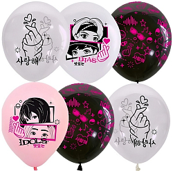 Шар латексный 12" «K-POP» набор 25 шт. МИКС 10204078