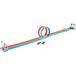 Игрушечный трек Hot Wheels Двойная петля, GFH85