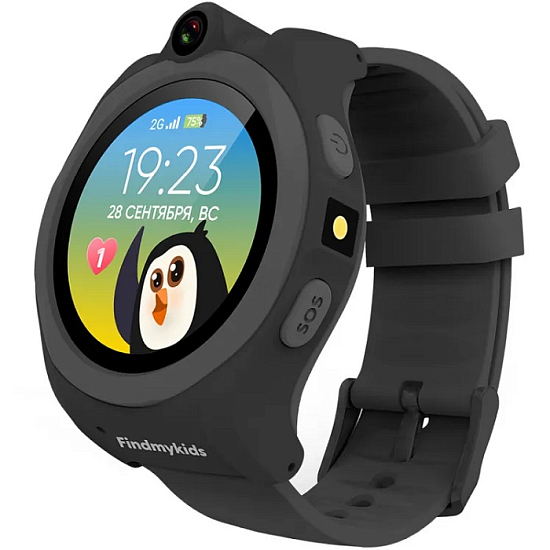 Умные часы FINDMYKIDS Pingo Roll Black (RUS)