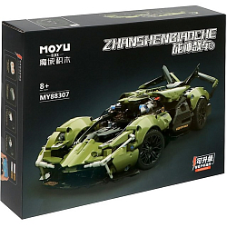 Конструктор Техно V12, 847 деталей