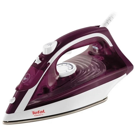 Утюг TEFAL FV1844E0 белый/бордовый (Уценка)