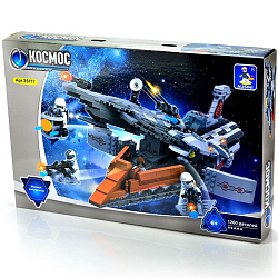 Конструктор AUSINI "Космос: Звёздный крейсер" (1260 дет., фигурка)