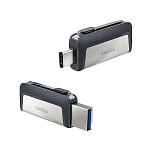 USB 128Gb SanDisk Dual Drive (Type C + Type A)  OTG
