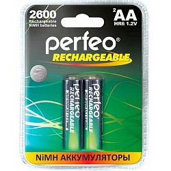 Аккумулятор PERFEO R06 2600mAh BL-2 (60)