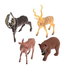 Набор животных «Лесные звери», 4 фигурки 5155890