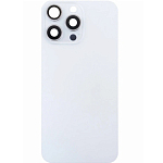 Задняя панель (крышка) iPhone 15 Pro Max (White)