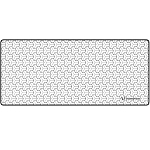 Коврик VOROTEX XXL, Corners on white (Углы на белом) (900*400*4мм)