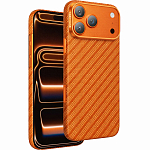Задняя накладка KEEPHONE KEVILAR ROBIN MAGSAFE CASE для iPhone 17 PRO MAX, CORAL ORANGE