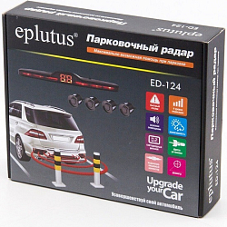 Парктроник EPLUTUS ED-134 черный