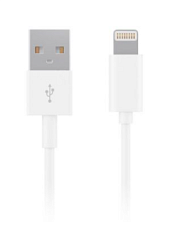 Кабель USB <--> Lightning  1.0м MAVERICK белый