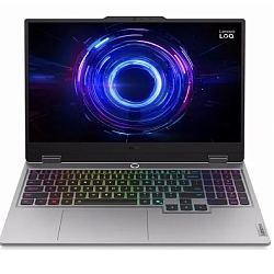 Ноутбук игровой 15.6" Lenovo LOQ 15IRX10 (Intel Core i7-13650HX/ 24 GB/ SSD 512 GB/ RTX 5060/ DOS) (83JE002DRK), серый