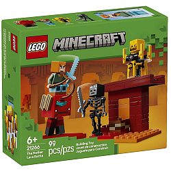 Конструктор LEGO Minecraft 21266 Битва за лаву Нижнего мира