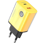 Сетевое ЗУ 1USB/1Type-C 3.0A EARLDOM ES-EU40M, жёлтый
