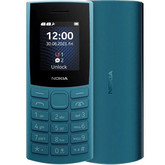 Телефон Nokia 105 DS TA-1557 Cyan