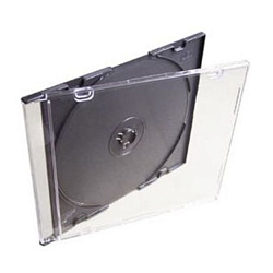 Футляр 1CD SLIM (черный) (200)