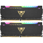 Оперативная память DDR4 16Gb (2x8Gb KIT) Patriot 16Gb DDR4 3600Mhz DIMM (8Gbx2) PC28800, CL20,  Viper Steel RGB (PVSR416G360C0K)