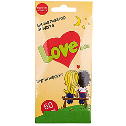 Ароматизатор CONTEX LOVE IS ЕЛКА Мультифрукт