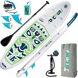 Сапборд TECH TEAM Tiki new white 320x84x15 см