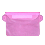Водонепроницаемый чехол WPC004 поясной  210x170 мм (pink) (230770)