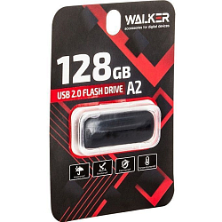 USB 128Gb WALKER A2 (ecopack)