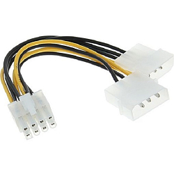 Разветвитель питания 2хMolex->PCI-Express 8pin Gembird CC-PSU-81