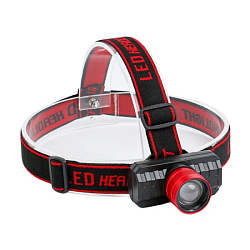 Фонарь налобный "Мастер К", 5 Вт, 140 Лм, 7 x 5 x 3.5 см, USB аккумуляторный 4486387