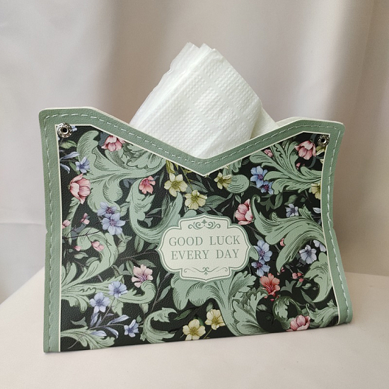 Салфетница Зеленые цветы