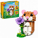 Конструктор LEGO CREATOR 31376 Милый хомячок с цветком (УП 30*20*10)