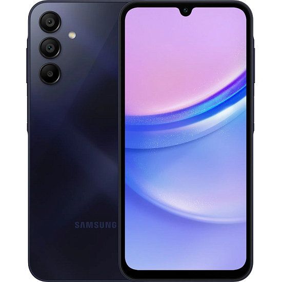 Смартфон Samsung Galaxy A15 4/128Gb SM-A155F (Темно-синий)