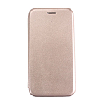 Чехол футляр-книга BF для Samsung Galaxy A51 кожа, золотистый