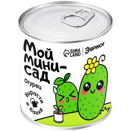 Набор для опытов ЭВРИКИ "Мой мини-сад", огурец   10931025
