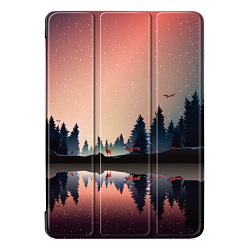 Чехол футляр-книга ZIBELINO Tablet для Samsung Galaxy Tab A7 (10.4") (T500/T505) ("Закат") с магнитом